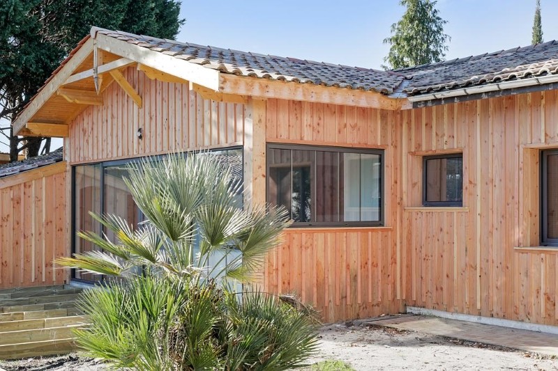 Extension en bois